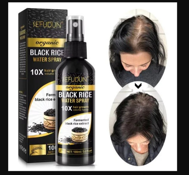 Black rice water spray