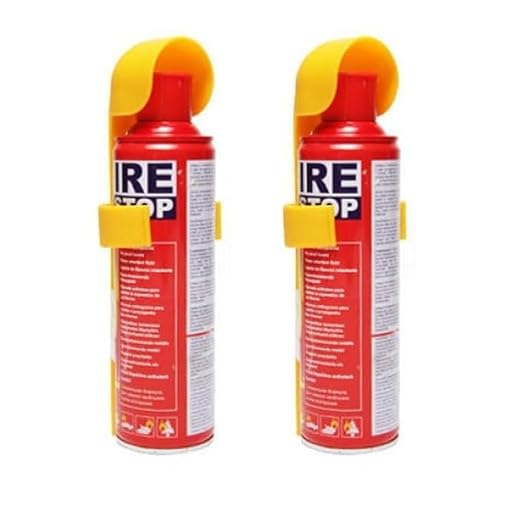 Fire Stop Car Fire Extinguisher 500ml Pack of 2