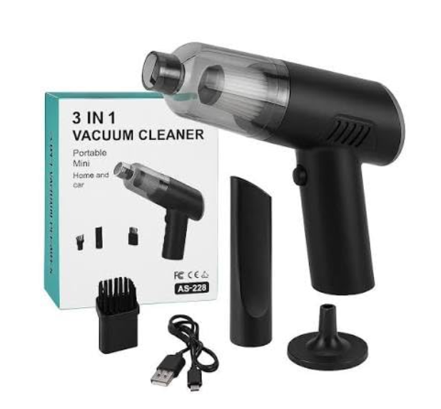 3 in 1 Portable Mini Vacuum Cleaner