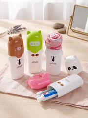 Plastic Cartoon Toothbrush Holder Box