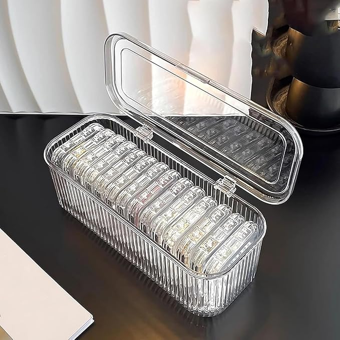 Acrylic Jewelry Organizer Box (Set of 10)