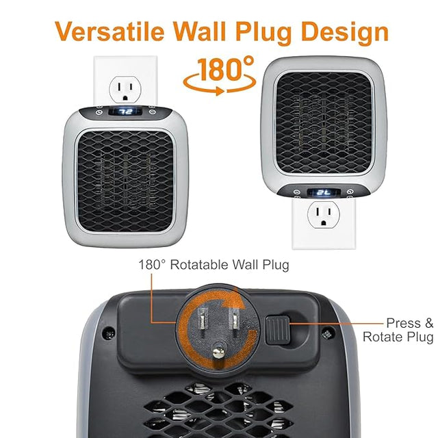 Mini Ceramic Heater Quiet and Space Saving