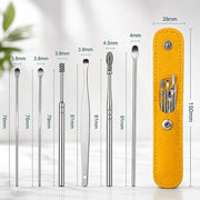 Ear Wax Cleaner Reusable Removal Kit (6 in 1)