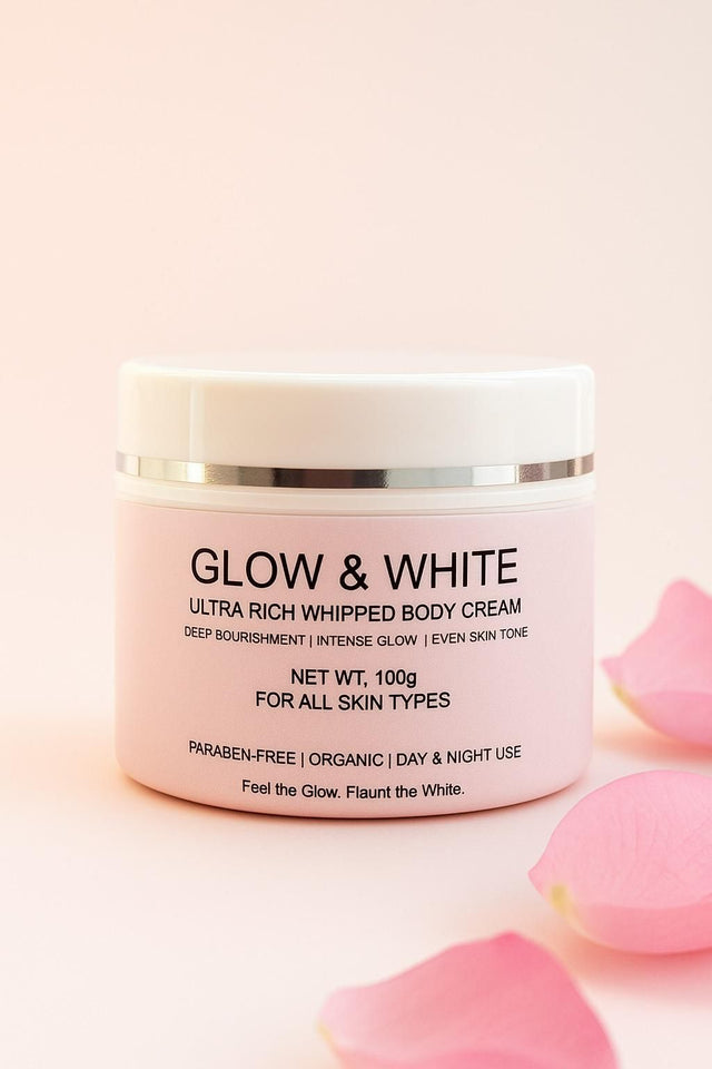Glow & White Ultra Rich Whipped Body Cream (Pack of 2)