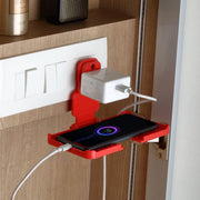 Mobile Charging ABS Plastic Stand Holder Wall Mount for Wall