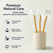 Teeth Whitening Miswak Sticks(Pack of 30)