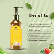 Long Lasting Natural Hair Dye Shampoo (Pack of 3)