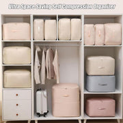 Storage Space Saving Self Compression Organizer