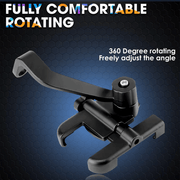 Bike Mount Holder for Navigation 360 Degree Rotating Handlebar