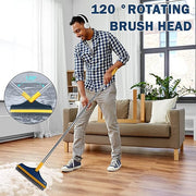 Bathroom Cleaning Brush with Wiper Tiles Cleaning Brush Floor Scrub Bathroom Brush