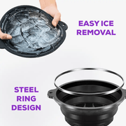 Silicon Ice Face Bowl