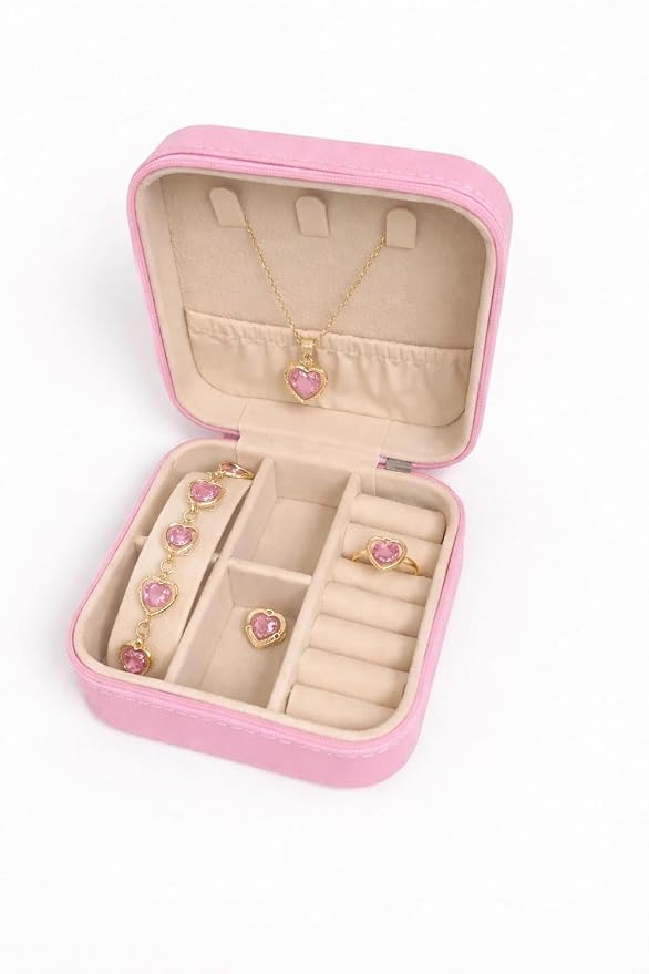 Travel Jewelry Case and Makeup Bag