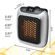 Mini Ceramic Heater Quiet and Space Saving