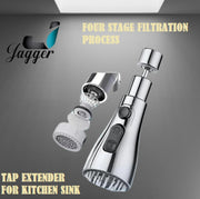 3 Modes Kitchen Faucet Spray Head Water Saving 360 Swivel Ball Nozzle Tap