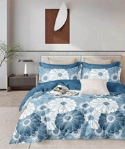 Floral Printed Double Bedsheet