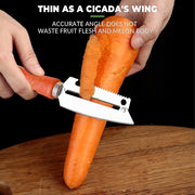 Stainless Steel-Natural Non-slip Wooden Handle Knife