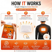 Body Warmer Adhesive Heat Patch