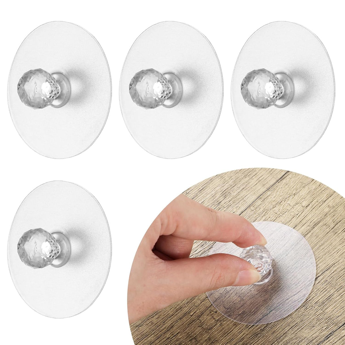 Self-Adhesive Cabinet Handles (Pack of 10)