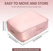 Storage Space Saving Self Compression Organizer