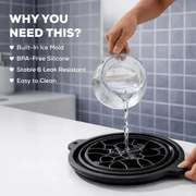 Silicon Ice Face Bowl