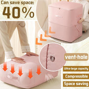 Storage Space Saving Self Compression Organizer