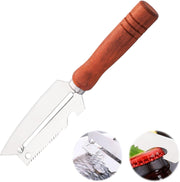 Stainless Steel-Natural Non-slip Wooden Handle Knife