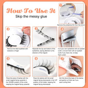 Magnetic Eyelashes With Applicator