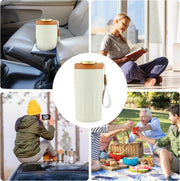Stainless Steel Hot and Cold Vacuum Insulated Temperature Display Coffee Mug