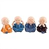 buddha monk set of 4