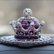 Crystal Crown Car Fragrance Diffuser Perfume