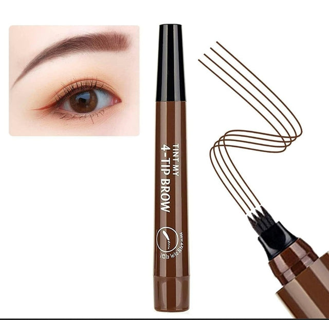 Eyebrow Pen, Microblading Eyebrows, 4 Points Eyebrow Pencil