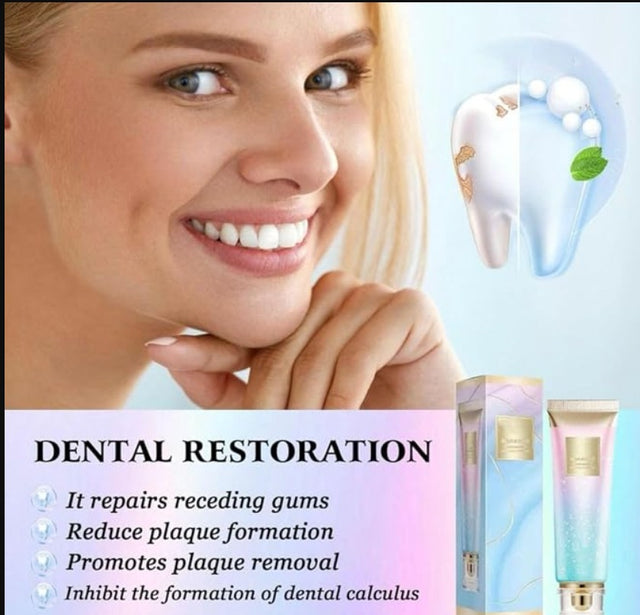 Whitening Toothpaste with Soft-Bristle Toothbrush