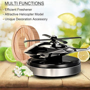 Helicopter Solar Energy Rotating Aromatherapy Aviation Al Alloy Diffuser