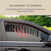 Foldable Car Window Privacy Curtains Sunshade Side Magnet Pleated Car Window Curtain