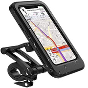 Bicycle Phone Holder Lightweight ABS Phone Mount Adjustable Mobile Phone Support