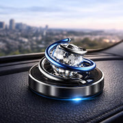Solar-Powered Rotating Car Perfume Diffusers