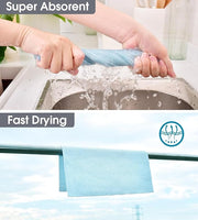 Microfiber Reusable Cleaning Cloth (25 Sheets)
