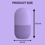 Silicone ice roller for face massager