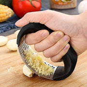 Stainless Steel Garlic Mincer & Crusher