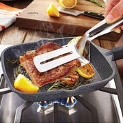 Heat Resistant Multipurpose Kitchen Frying Turner Serving Spatula Tong