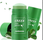 Green Tea Stick Face Mask For Anti Acne, Oil Control, Deep Clean Pore