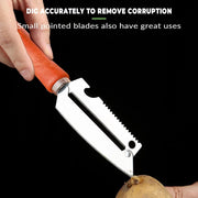 Stainless Steel-Natural Non-slip Wooden Handle Knife