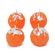 Moti Chur Laddu Design Candle (Pack of 4)