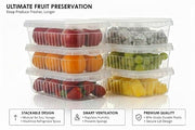6 Pcs Fridge Storage Containers