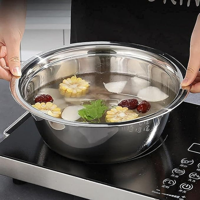 Piece Stainless Steel Multifunctional Basin Set