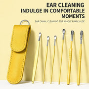 Ear Wax Cleaner Reusable Removal Kit (6 in 1)