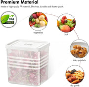 Unbreakable kitchen storage Basket (Pack of 6)