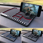 Anti-Slip Car Dashboard Rotatable Phone Mat Pad PVC Car Mobile Phone Holder