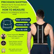 Breathable and Adjustable Posture Corrector Belt for Men and Women