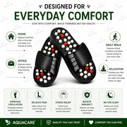 Foot Care Combo – Acupressure Slippers with Ankle Support Socks (Combo Pack)